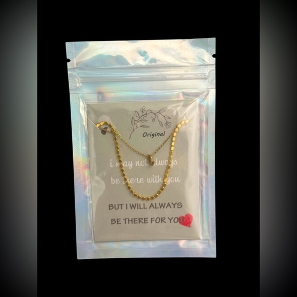 “T” I Will Always Be There For You Necklace